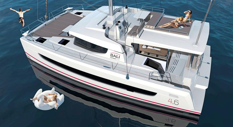 Book yachts online - catamaran - Bali 4.6 - Moderna - A/C, Generator, WM, Solar Panel, BBQ - rent