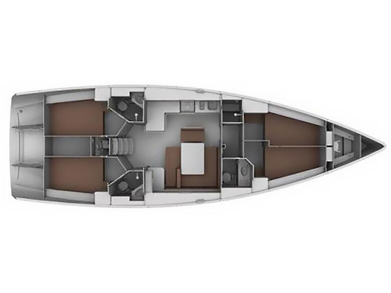 Book yachts online - sailboat - Bavaria 45 Cruiser - Meli - rent