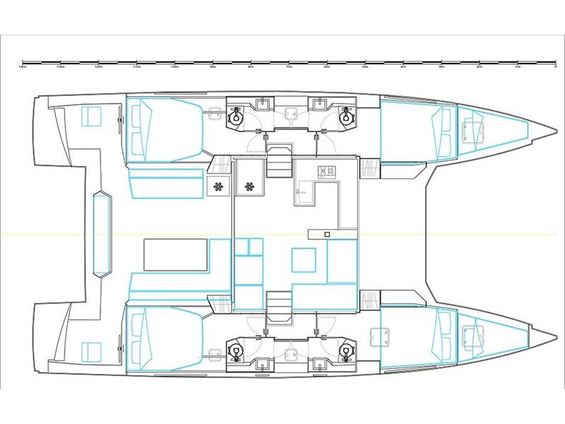 Book yachts online - catamaran - Nautitech 46 Fly - Vesselina - rent