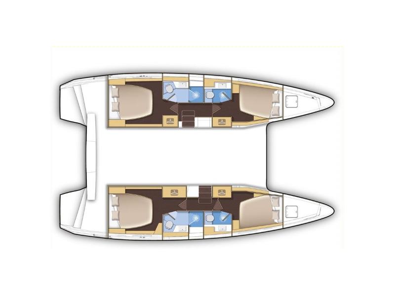 Book yachts online - catamaran - Lagoon 42 - BOLUBO - rent