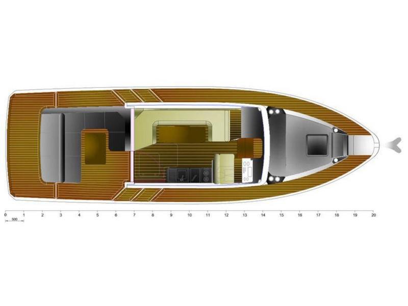 Book yachts online - motorboat - Nikhen Aqua Sun 34 - Bepo - rent
