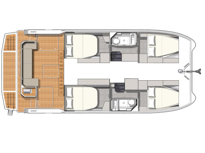 Book yachts online - powercatamaran - MY4.S - DANA - rent