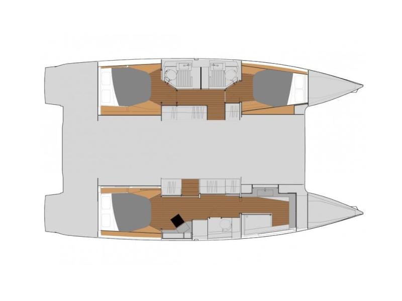 Book yachts online - catamaran - Astréa 42 Maestro - PRES- A42-20-G - rent