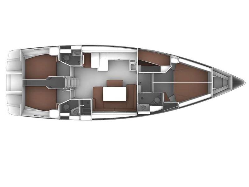Book yachts online - sailboat - Bavaria Cruiser 51 - CL-51C-19-G - rent