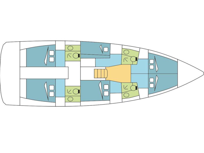 Book yachts online - sailboat - Sun Loft 47 - PRES- 475-20-CR - rent