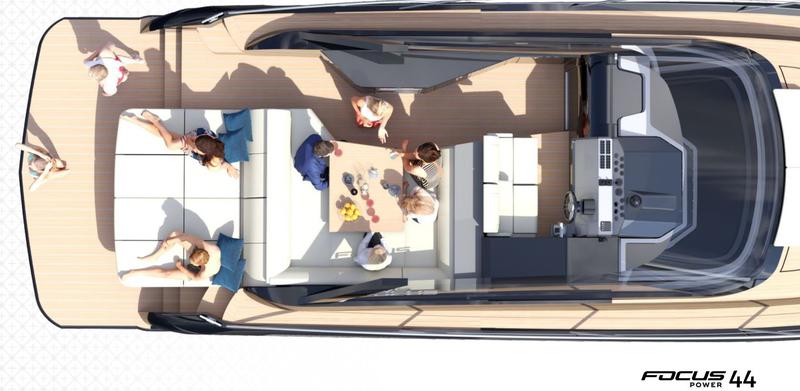 Book yachts online - motorboat - Focus Power 44 Hard Top - SONUS - rent