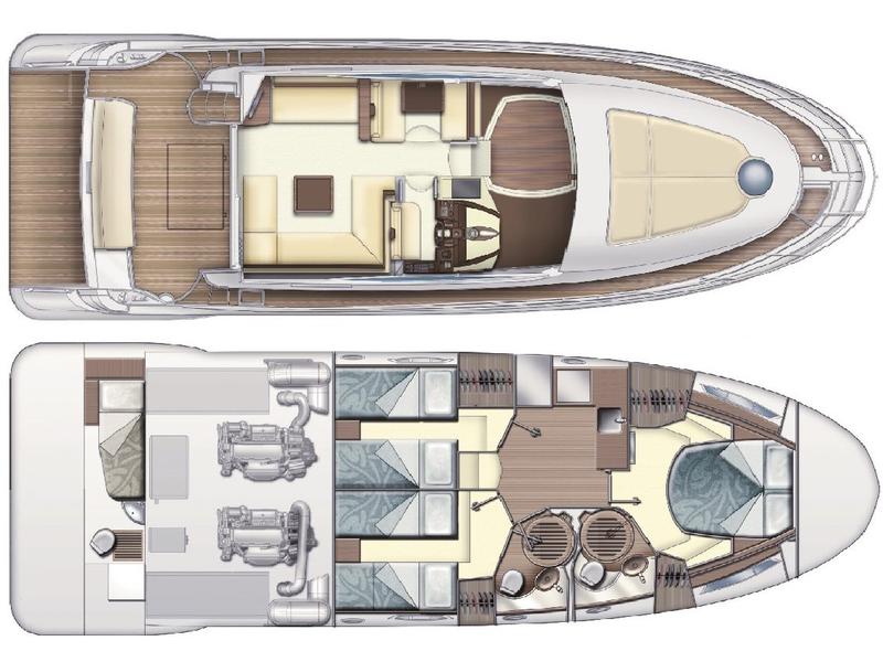 Book yachts online - motorboat - Azimut 47 Fly - Skyfall MY - rent