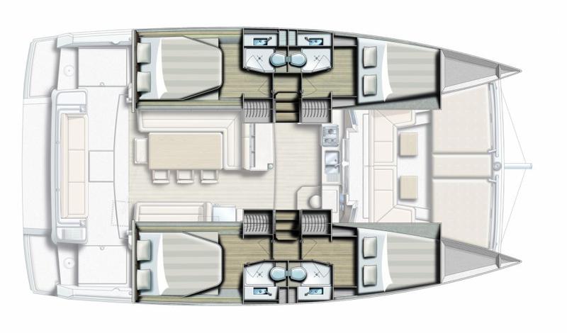 Book yachts online - catamaran - Bali 4.1 AC &amp; GEN - NEUSIS - rent