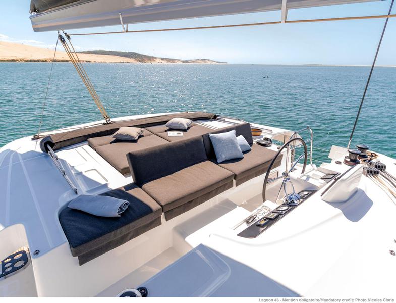 Book yachts online - catamaran - Lagoon 46 A/C &amp; GEN &amp; WM - HARMONY - rent