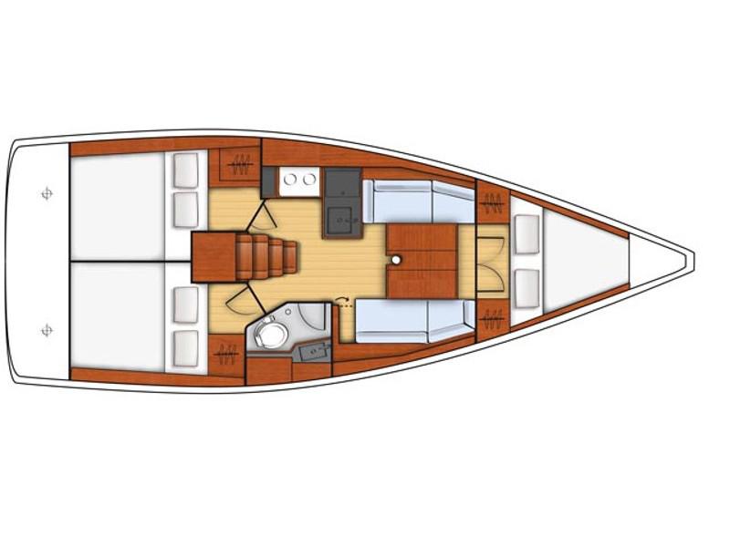 Book yachts online - sailboat - Oceanis 35.1 - Stephanie - rent
