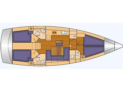 Book yachts online - sailboat - Bavaria Cruiser 46 - FOUR - rent