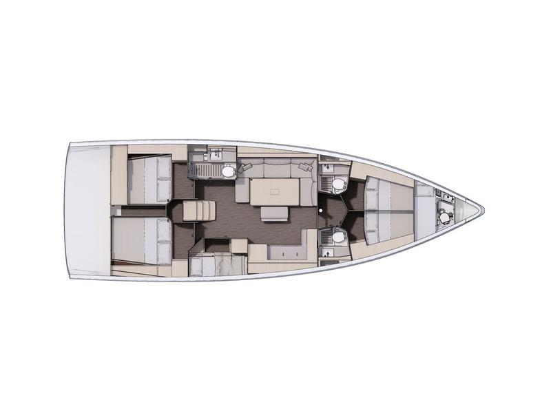 Book yachts online - sailboat - Dufour 470 - Potter - rent