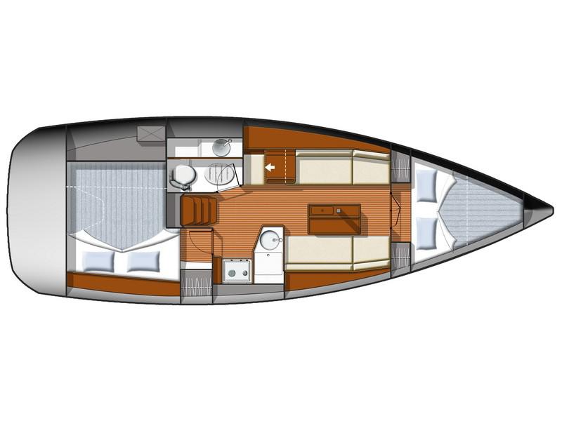 Book yachts online - sailboat - Sun Odyssey 33i - Buena Suerte - rent