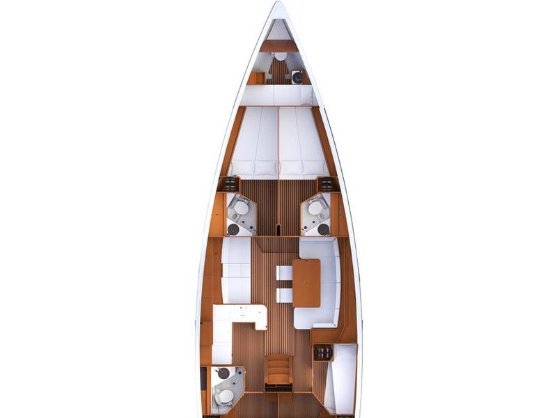 Book yachts online - sailboat - Jeanneau 53 - Omega Kiss  - rent