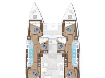 Book yachts online - catamaran - Lagoon 50 - Icarus - rent