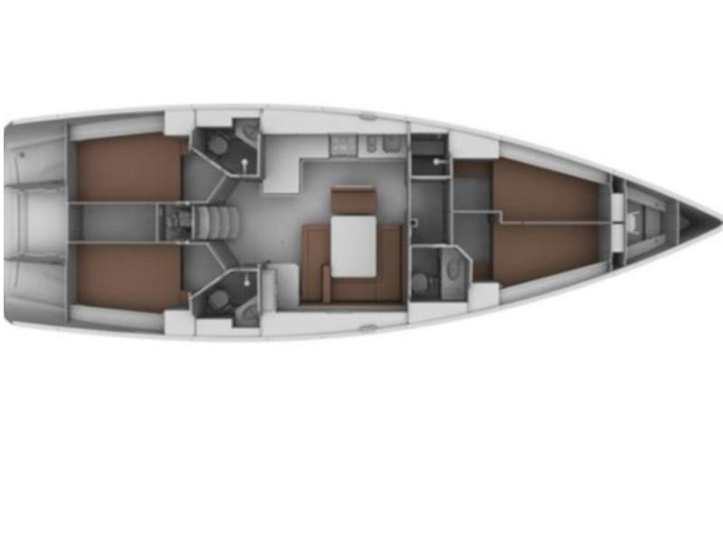 Book yachts online - sailboat - Bavaria Cruiser 45 - Oključ - rent