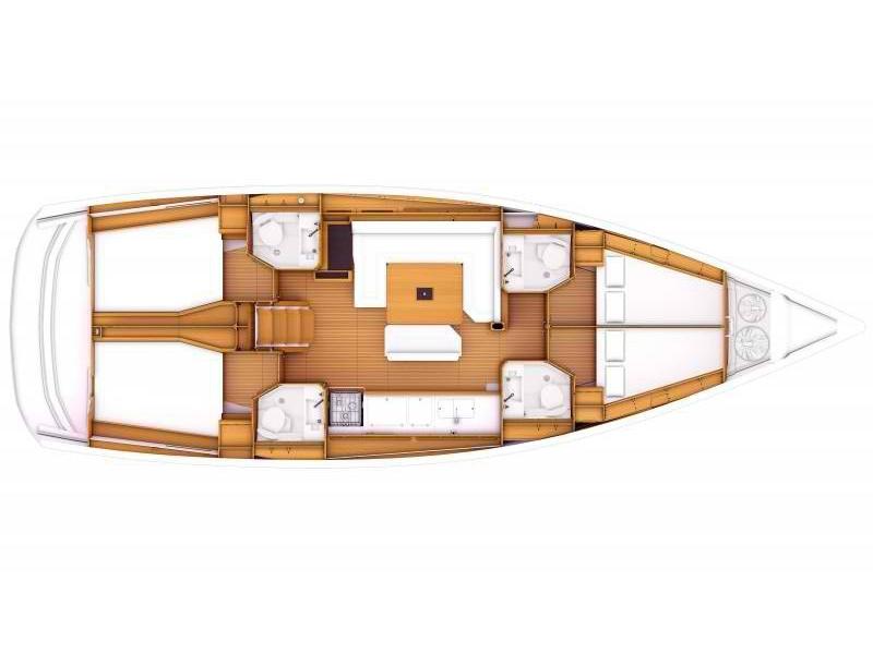 Book yachts online - sailboat - Jeanneau Sun Odyssey 469 - Vega - rent