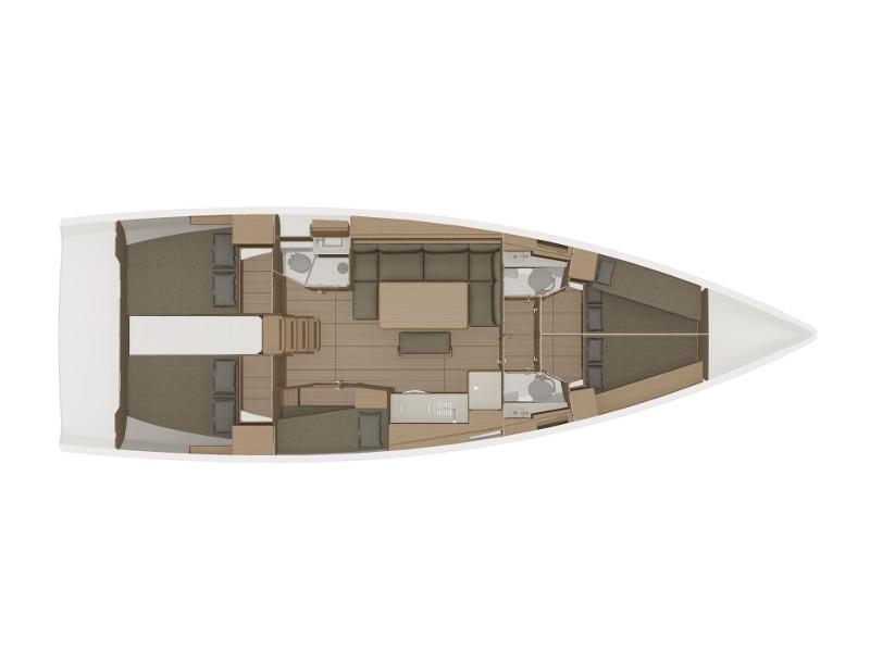 Book yachts online - sailboat - Dufour 460 Grand Large (5cab/3wc) - Tango II - rent