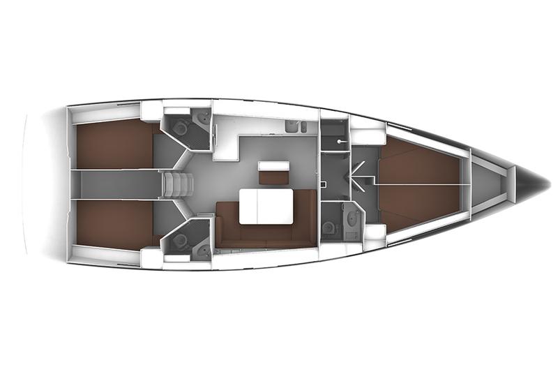 Book yachts online - sailboat - Bavaria Cruiser 46 - Fryni - rent