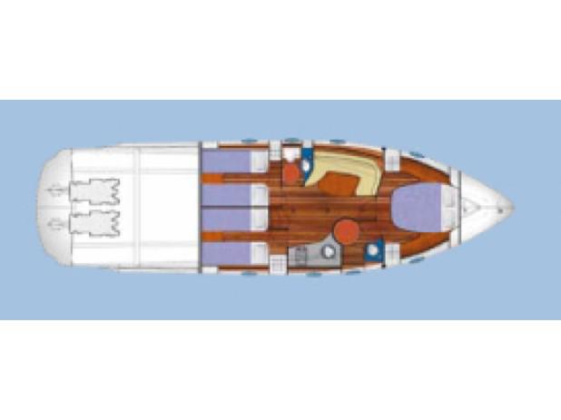 Book yachts online - motorboat - Blu Martin 46 HT - Eden Sea - rent
