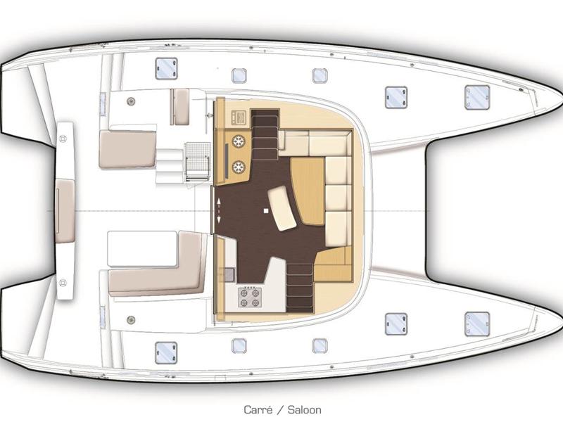 Book yachts online - catamaran - Lagoon 42 - POSEIDON new 2021+AC+G - rent