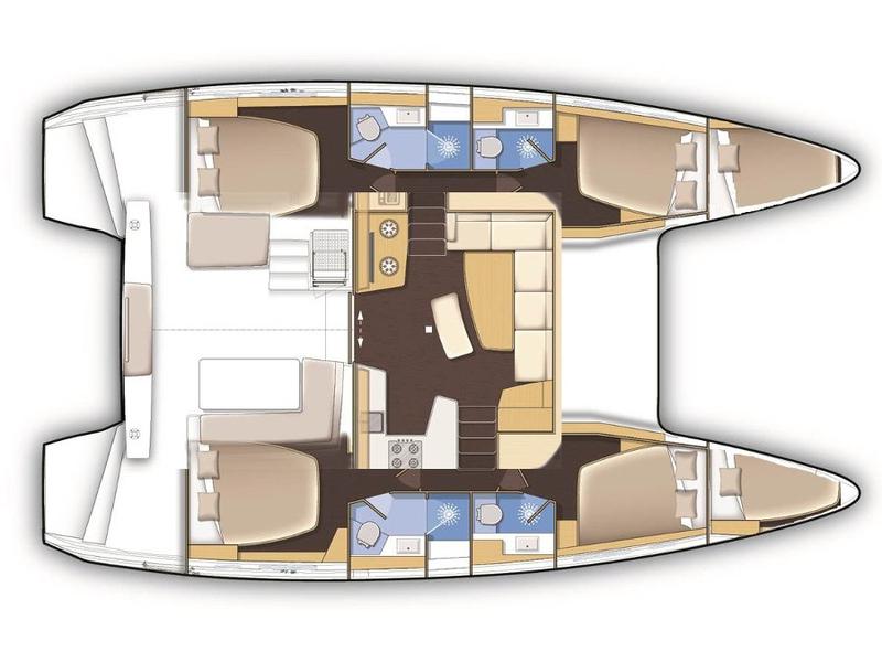 Book yachts online - catamaran - Lagoon 42 - Odessa - rent