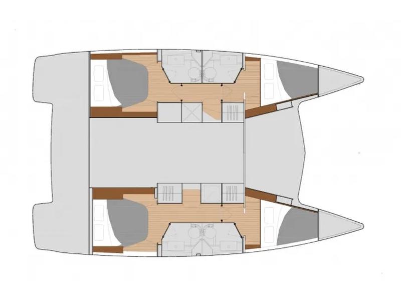 Book yachts online - catamaran - Lucia 40 - Aquila (!!!from Monday!) - rent