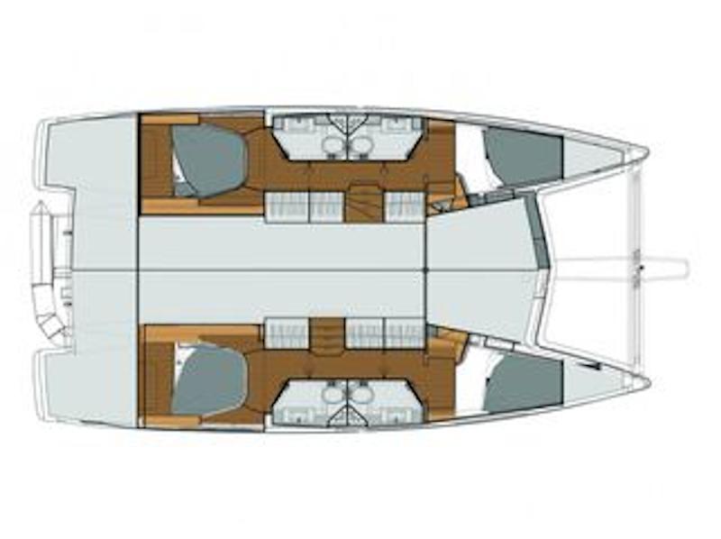 Book yachts online - catamaran - Lucia 40 - Margarita - rent