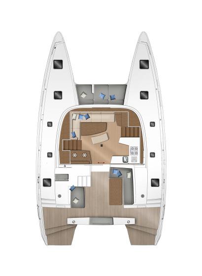 Book yachts online - catamaran - Lagoon 42 - Largonaute ( Friday to Friday ) - rent