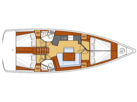 Book yachts online - sailboat - Oceanis 45 - Senza Pensieri III - rent