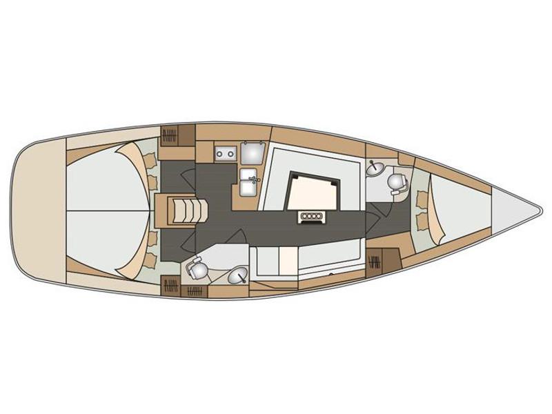 Book yachts online - sailboat - Elan 40 Impression - Giorgia - rent