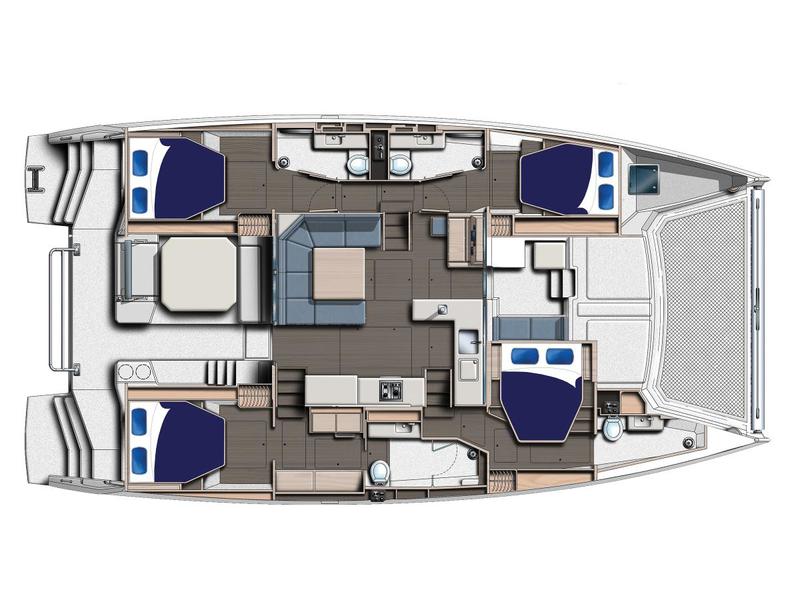 Book yachts online - catamaran - Moorings 5000 - Moorings 5000 (2021) - rent