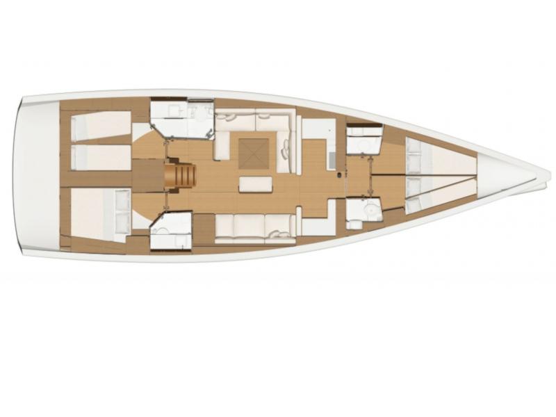 Book yachts online - sailboat - Dufour 520 Grand Large - Anima - rent