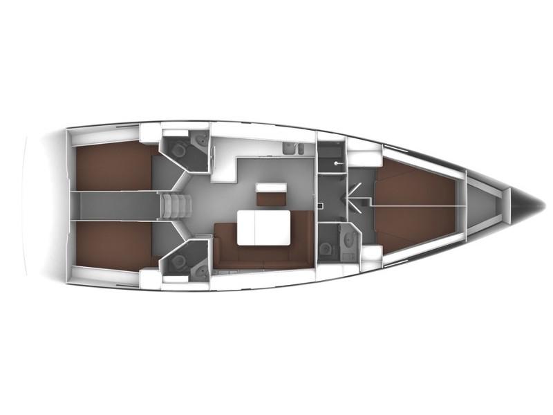 Book yachts online - sailboat - Bavaria Cruiser 46 - B46-16K - rent