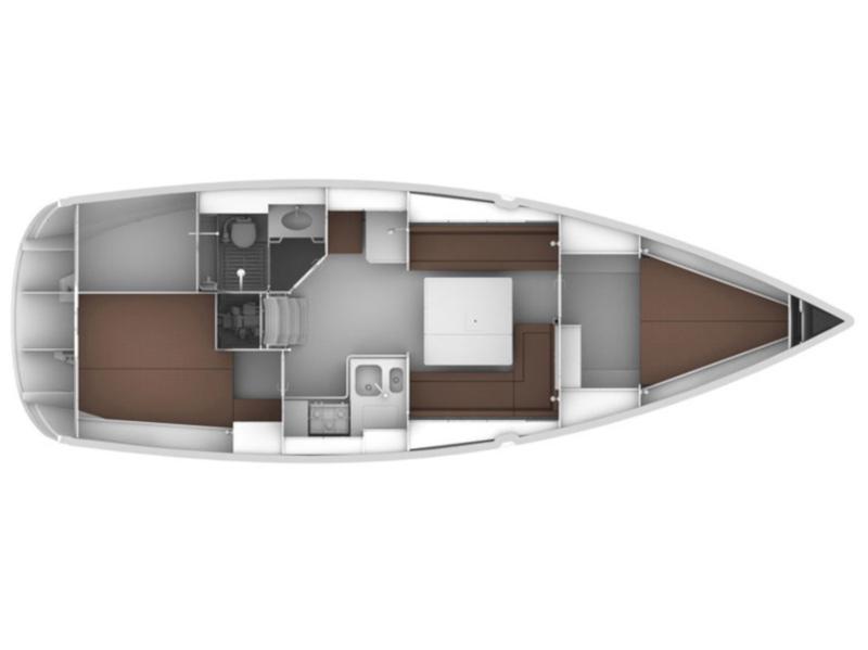 Book yachts online - sailboat - Bavaria 36 Cruiser - Coregone - rent