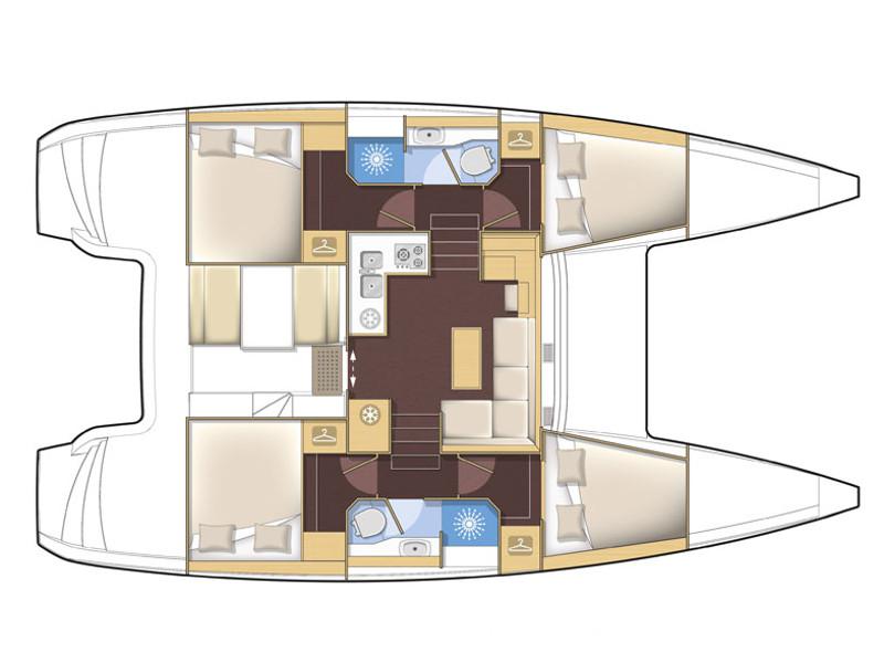 Book yachts online - catamaran - Lagoon 39 - Glory Days - rent