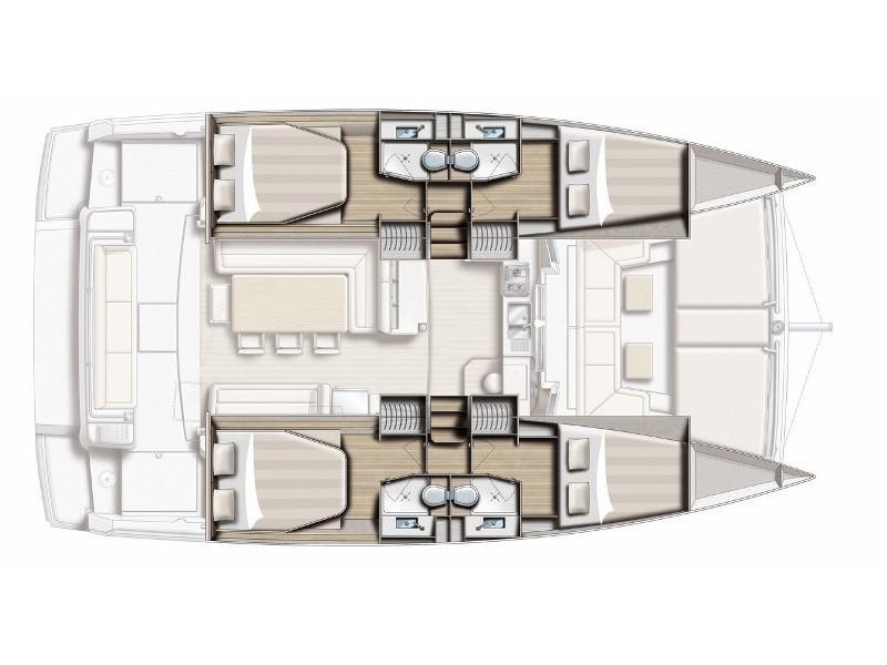 Book yachts online - catamaran - Bali 4.1 - 12 - FORTUNA II - rent