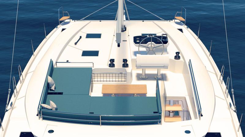 Book yachts online - catamaran - Cervetti 44 - Alba - rent