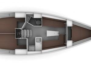 Book yachts online - sailboat - Bavaria 34 Cruiser - Wild love - rent