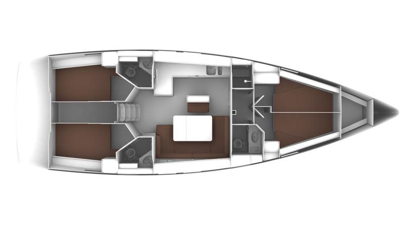 Book yachts online - sailboat - Bavaria Cruiser 46 - IRENE - rent