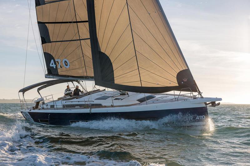 Book yachts online - sailboat - Dufour 470 Grand Large - NN4 - NEW 2023 - rent
