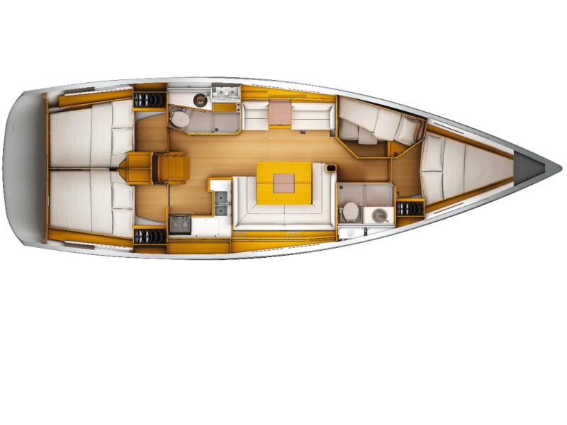 Book yachts online - sailboat - Sun Odyssey 439 - Francis - rent