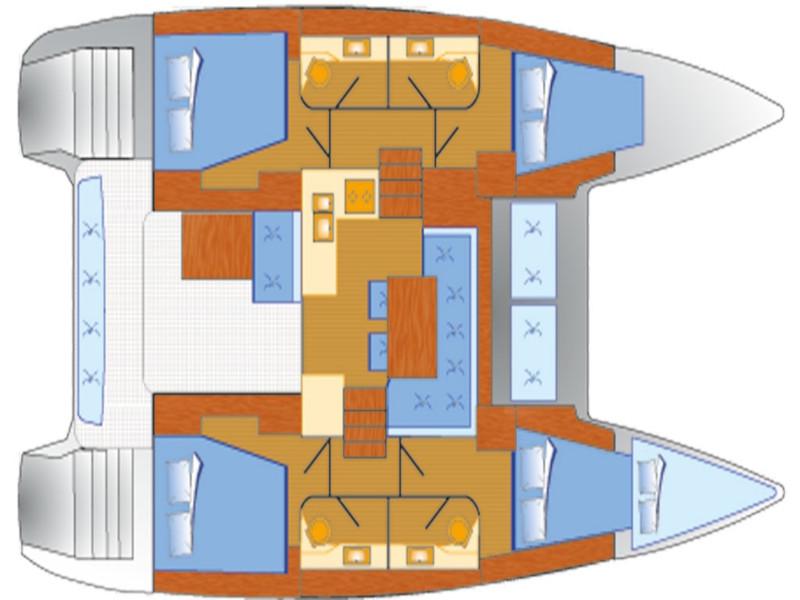 Book yachts online - catamaran - Lagoon 40_1 - Sunset - rent