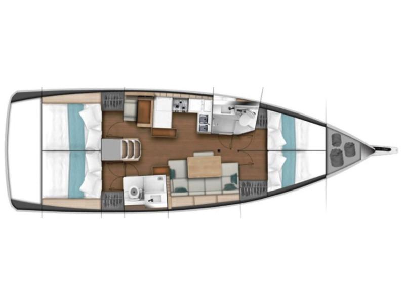 Book yachts online - sailboat - Sun Odyssey 440 - Celene - new watermaker 2022! - rent
