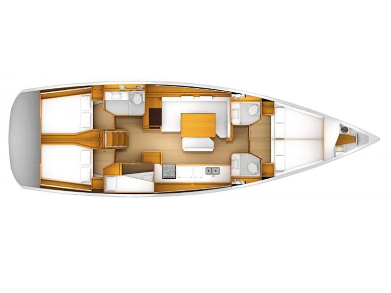 Book yachts online - sailboat - Sun Odyssey 509 - Promise - rent