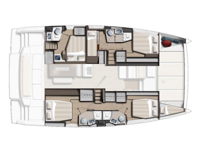 Book yachts online - catamaran - Bali 4.6 - NIA - rent