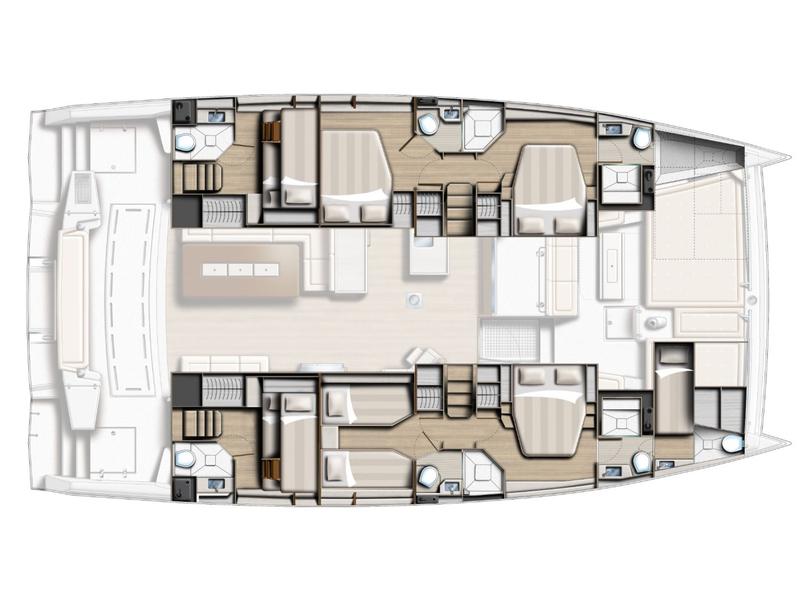 Book yachts online - catamaran - Bali 5.4. - MIM OCEAN ONE - rent