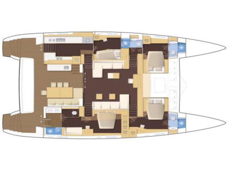 Book yachts online - catamaran - Lagoon 620 - JARANA - rent
