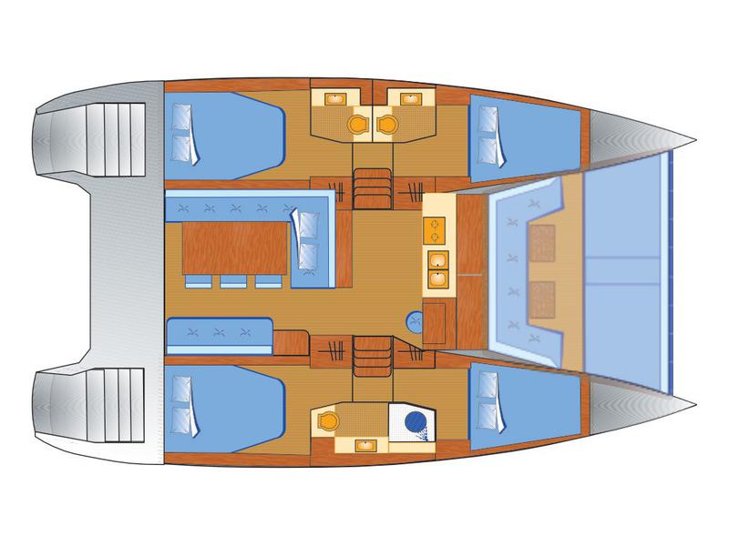 Book yachts online - catamaran - Bali 4.0 - Escape - rent