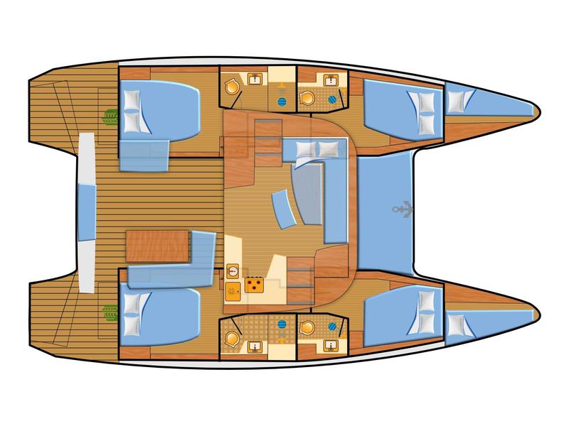 Book yachts online - catamaran - Lagoon 42 - Sunshine - rent